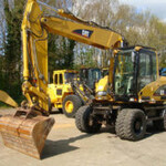 Колесные экскаваторы Caterpillar