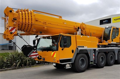Автокран Liebherr 120 т, стрела 56 м