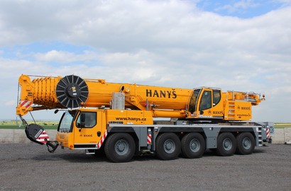 Автокран Liebherr 200 т, стрела 72 м